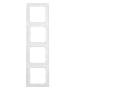 Berker Ramme 4 modul S.1 hvid