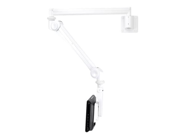 Neomounts FPMA-HAW300 - Brakett - full bevegelse - for LCD-skjerm - medisinsk - hvit - skjermstørrelse: 10"-24" - veggmonterbar