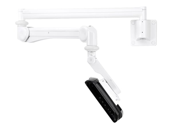 Neomounts FPMA-HAW300 - Brakett - full bevegelse - for LCD-skjerm - medisinsk - hvit - skjermstørrelse: 10"-24" - veggmonterbar
