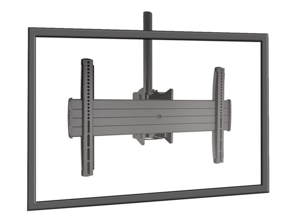 Chief Fusion Large Ceiling TV Mount - For Displays 42-75" - Black - Monteringskomponent (takmontering) - for flatpanel - svart - skjermstørrelse: 4...