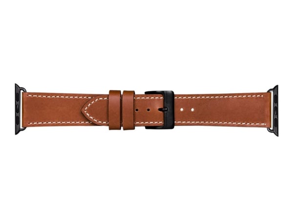 dbramante1928 Copenhagen - KlocKräm för smart klocka - rymdgrå/barkbrun - för Apple Watch Hermès Series 9, SE 3, Series 10, Series 11, Series 9, Ul...