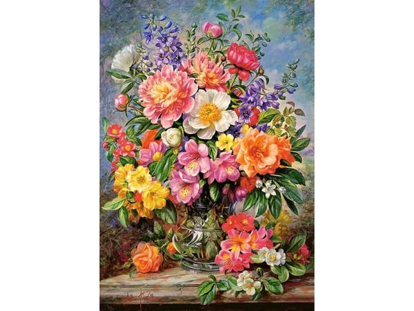 Castorland June Flowers in Radiance, 1000 kpl, Kasvisto, 9 vuosi/vuosia