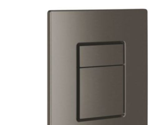 GROHE Skate Cosmopolitan betjeningsplade - Børstet Hard Graphite