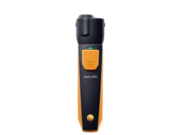 Testo 805i, °C, -30 - 250 °C, Sort, Oransje, 2,5 °C, Termoplastisk elastomer (TPE), AAA