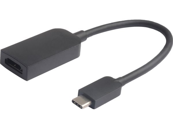 MicroConnect - Extern videoadapter - USB-C 3.1 - HDMI - silver