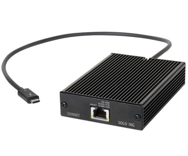 Sonnet Solo10G - Thunderbolt 3 Edition - nettverksadapter - Thunderbolt 3 - 10Gb Ethernet x 1