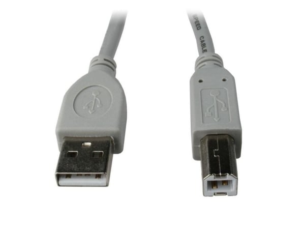 Gembird Professional series - USB-kaapeli - USB (han) til USB Type B (han) - USB 2.0 - 1.8 m - formet - grå