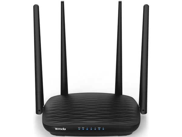 Tenda AC5 V3.0, Wi-Fi 5 (802.11ac), Kaksitaajuus (2,4 GHz/5 GHz), Ethernet LAN, Valkoinen, Pöytäreititin