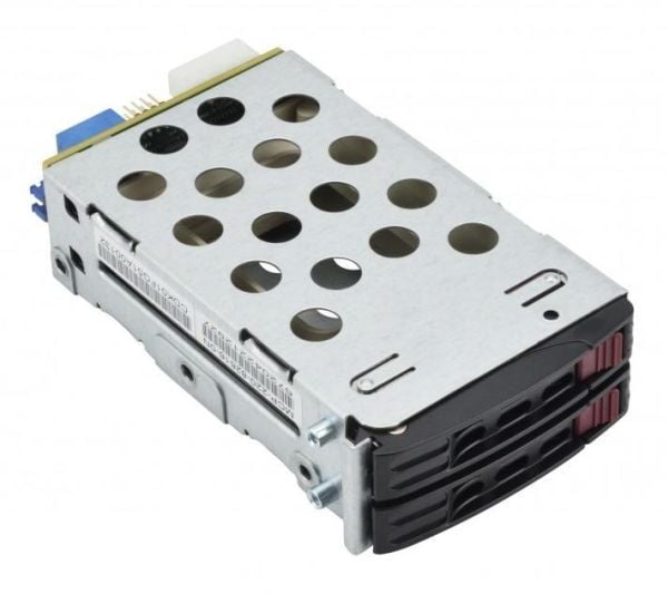 Supermicro - Hus for lagringsenhet - 2,5" - svart