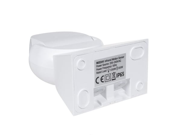 Maclean PIR rörelsesensor med fjärrkontroll max. 800W (lampa) max. 1200W (LED) MCE241 B