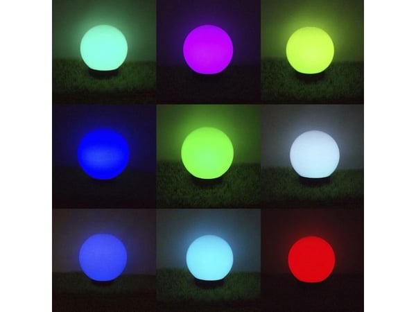 GreenBlue solcellekulelampe 25x58 hage (GB165)