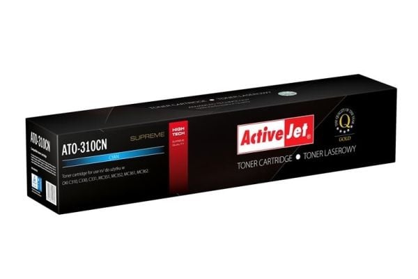 Activejet ATO-310CN (erstatning OKI 44469706; Supreme; 2000 sider; blå)