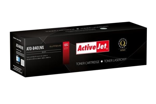 Activejet ATO-B401NX, 2500 sider, Sort, 1 stykker