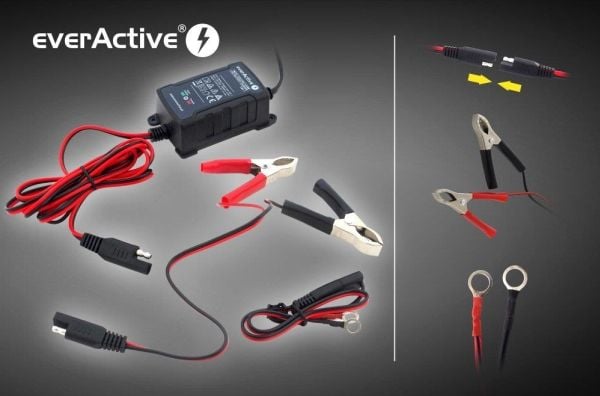 everActive automaattinen akkulaturi 6V/12V 1A (4995726)