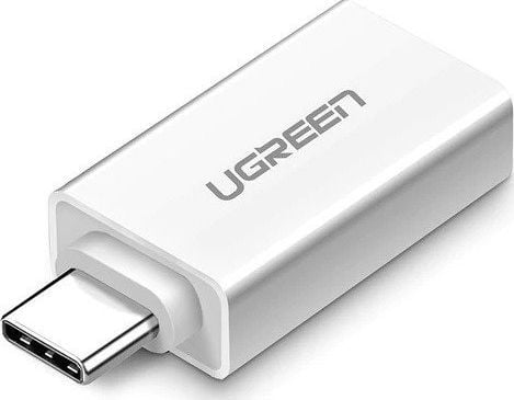 Ugreen 30155, USB-A, USB-C, Valkoinen