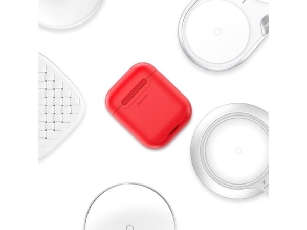 Baseus Case (WIAPPOD-09) AirPods 2/AirPods 1 punainen