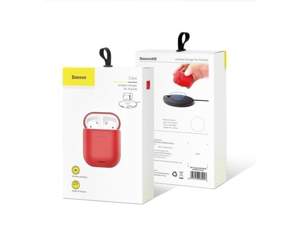 Baseus Case (WIAPPOD-09) AirPods 2/AirPods 1 punainen