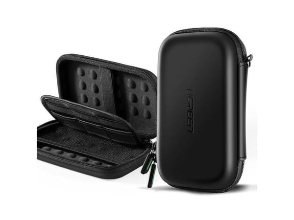 Veske for SSD-harddisk og GSM-tilbehør UGREEN (L) (sort)