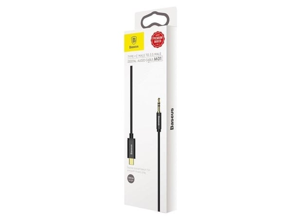 Baseus CAM01-01, 1,2 m, 3.5mm, USB C, Lajittelu