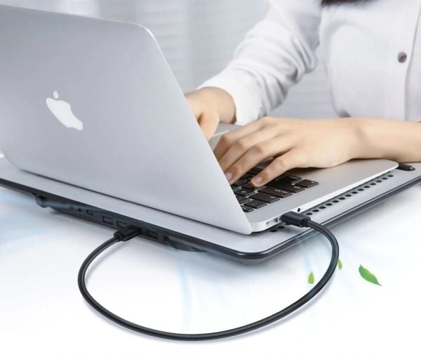 Ugreen 10370, 1 m, USB A, USB A, USB 3.2 Gen 1 (3.1 Gen 1), Svart