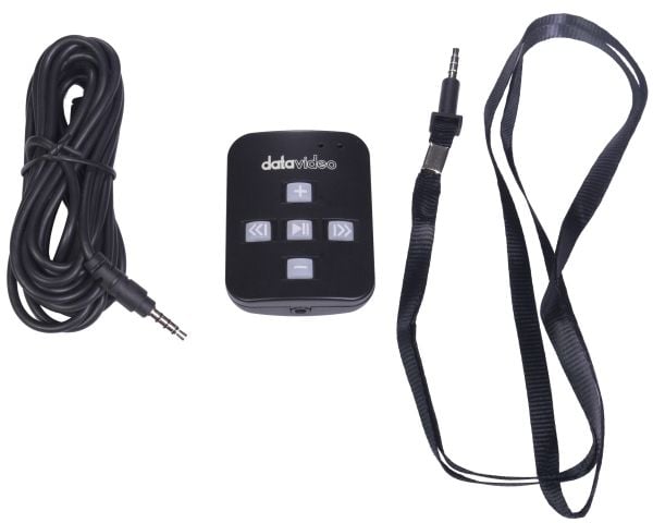 DataVideo WR-500, Skjerm, Trykknapper, Sort