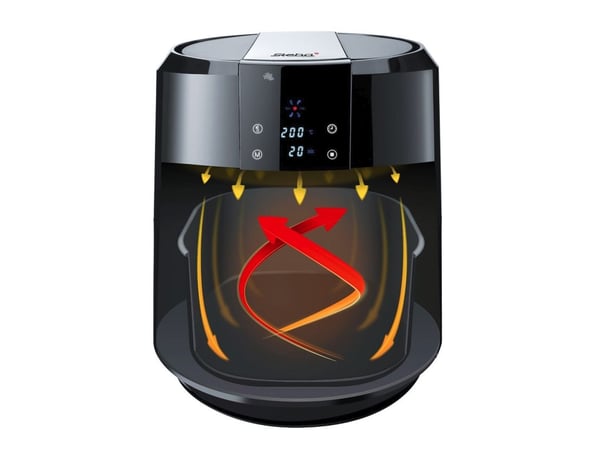 Steba HF 5000 XL - Varmluftsteker - 5.2 liter - 1.8 kW - svart