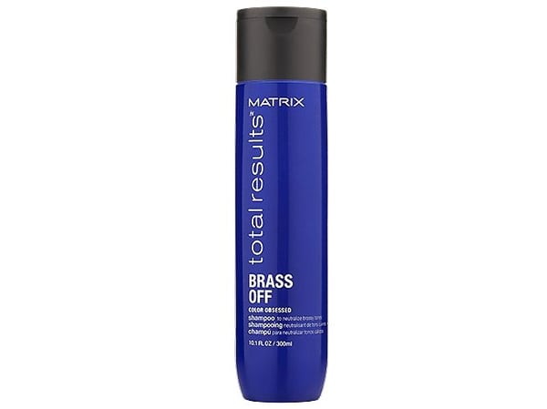 MATRIX_Total Results Color Obsessed Brass Off shampoo to neutralize shade 300ml