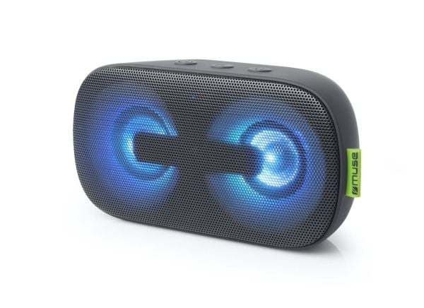 Muse M-370 DJ, 2.0 kanaler, 6 W, Ledning & Trådløs, 10 m, Micro-USB, Stereo bærbar høyttaler