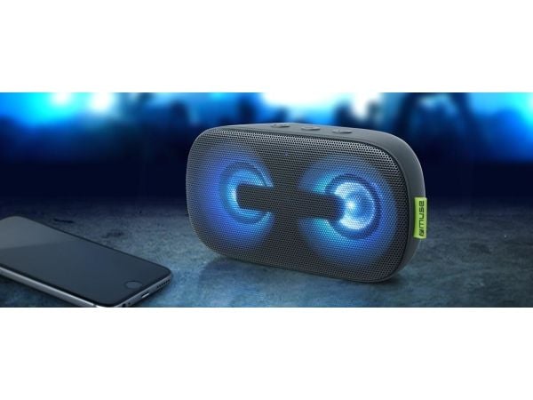 Muse M-370 DJ, 2.0 kanaler, 6 W, Ledning & Trådløs, 10 m, Micro-USB, Stereo bærbar høyttaler