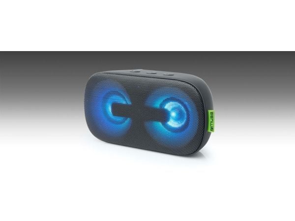 Muse M-370 DJ, 2.0 kanaler, 6 W, Ledning & Trådløs, 10 m, Micro-USB, Stereo bærbar høyttaler