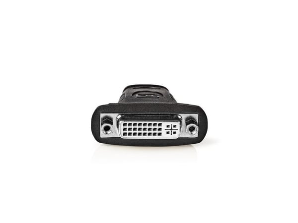Nedis - HDMI-adapter - HDMI hann til DVI-D hunn - svart