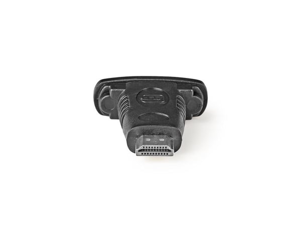 Nedis - HDMI-adapter - HDMI hann til DVI-D hunn - svart