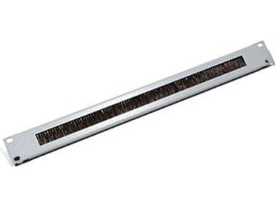 Triton - Rackkabeladgangspanel med børste - RAL 7035 - 1U