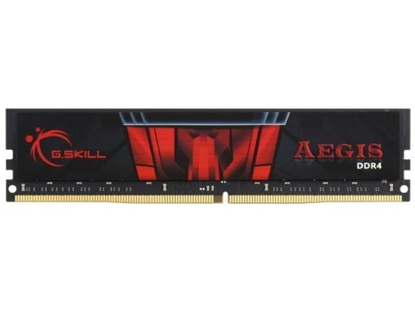 G.Skill AEGIS - DDR4 - modul - 8 GB - DIMM 288-pin - 2666 MHz / PC4-21300 - CL19 - 1.2 V - ej buffrad - icke ECC
