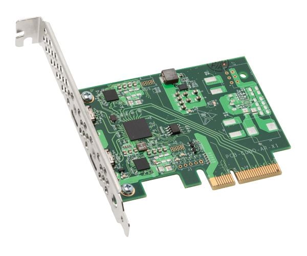 Sonnet BRD-UPGRTB3-SE1, PCIe, Thunderbolt 3, Vihreä, Hopea, 40 Gbit/s, 2,75 Gbit/s, 0 - 35 °C