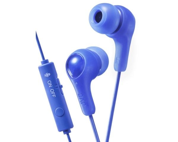 JVC HA-FX7G-A-E, Koblet med ledninger (ikke trådløs), 10 - 20000 Hz, 3,8 g, Hodesett, Blå