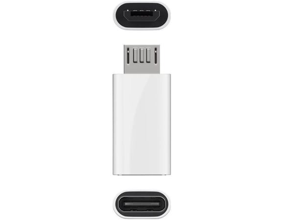Microconnect USBMICROUSBC, Micro-USB B, USB C, Valkoinen