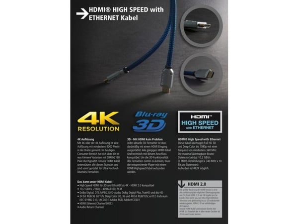 S-Conn 10m HDMI 19-pin A, 10m, HDMI Type A (Standard), HDMI Type A (Standard), 8,16 Gbps, Output