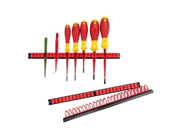 Parat 802000981, skruvmejsel, PVC, Svart, Röd, 330 mm, 35 mm, 20 mm