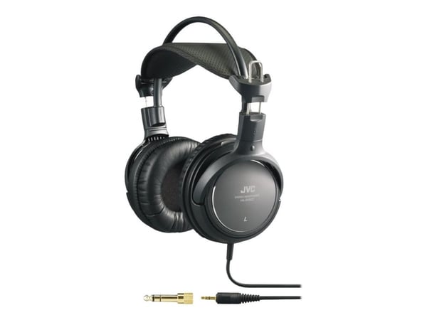 JVC HA-RX900 - Hodetelefoner - full størrelse - kablet - 3,5 mm jakk JVC HA-RX900 - Hodetelefoner - full størrelse - kablet - 3,5 mm jakk