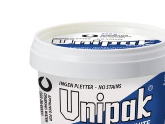 Unipak White paksal.360g.bøtte - Godkendt til drikkevand iht.: GDV06/00003