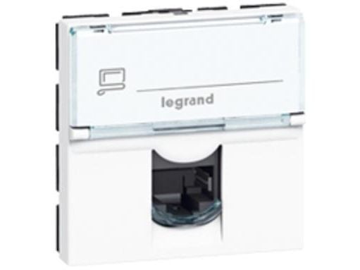 Legrand 076576, RJ-45, 2 moduuli(a), STP, 6a, Valkoinen, 493 g