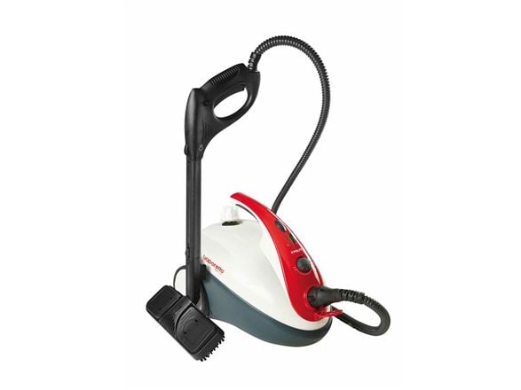 Polti Vaporetto Smart 30_R, Sylinterillinen höyrypuhdistin, 1,6 L, Punainen, Valkoinen, Painikkeet, Rotaatio, 4 m, 1800 W