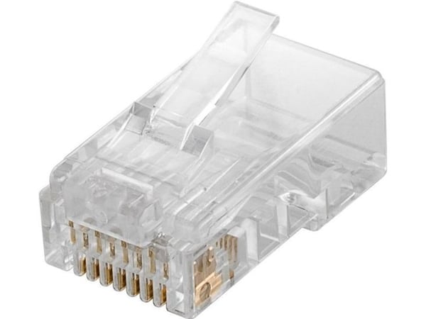 Microconnect KON511-10, RJ45, Läpinäkyvä, Cat6a, 10 g, 10 kpl, 127 mm