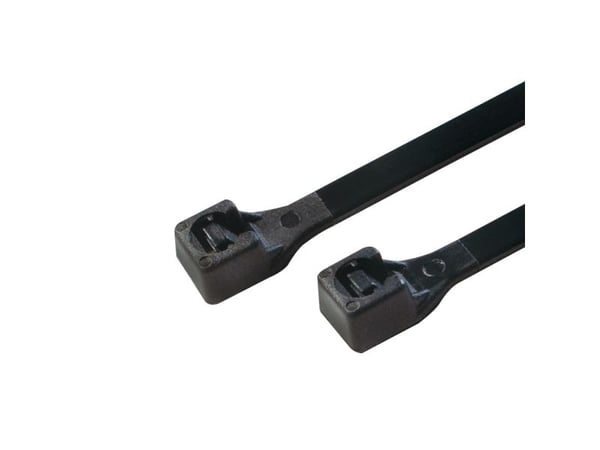LogiLink KAB0001B, Tikkaiden kaapelinside, Nylon, Musta, V2, 100 mm, 2,5 mm, 2,5 mm