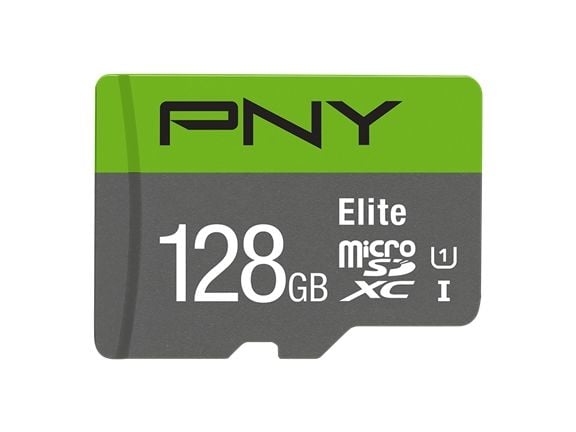 PNY Elite - Flashminnekort - 128 GB - UHS-I U1 / Class10 - microSDXC UHS-I