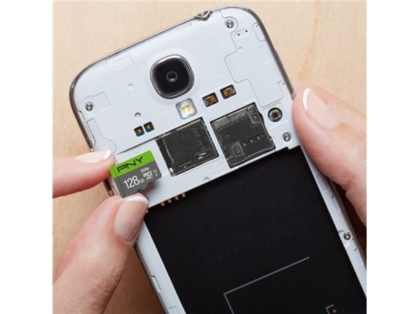 PNY Elite - Flashminnekort - 128 GB - UHS-I U1 / Class10 - microSDXC UHS-I