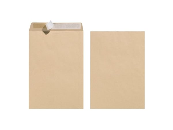 Herlitz 10900744, C4 (229 x 324 mm), Brun, C4 (229 x 324 mm), Papir, 90 g/m², 229 mm Herlitz 10900744, C4 (229 x 324 mm), Brun, C4 (229 x 324 mm), Papir, 90 g/m², 229 mm