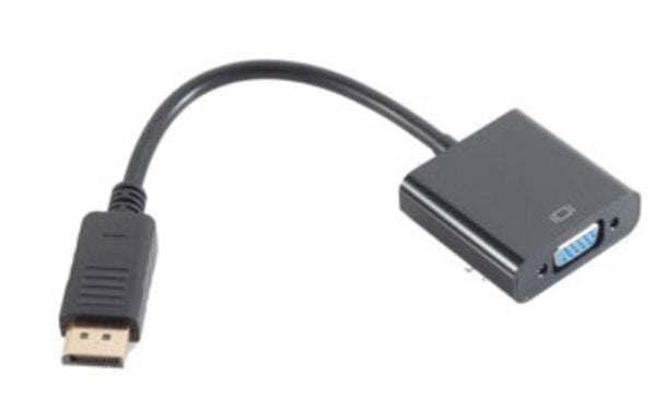 shiverpeaks BS14-05012, VGA (D-Sub), DisplayPort, Hankjønn, Hunkjønn, Sort