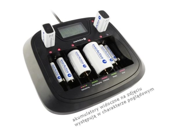 EverActive NC-900U universaali Ni-MH-akkulaturi